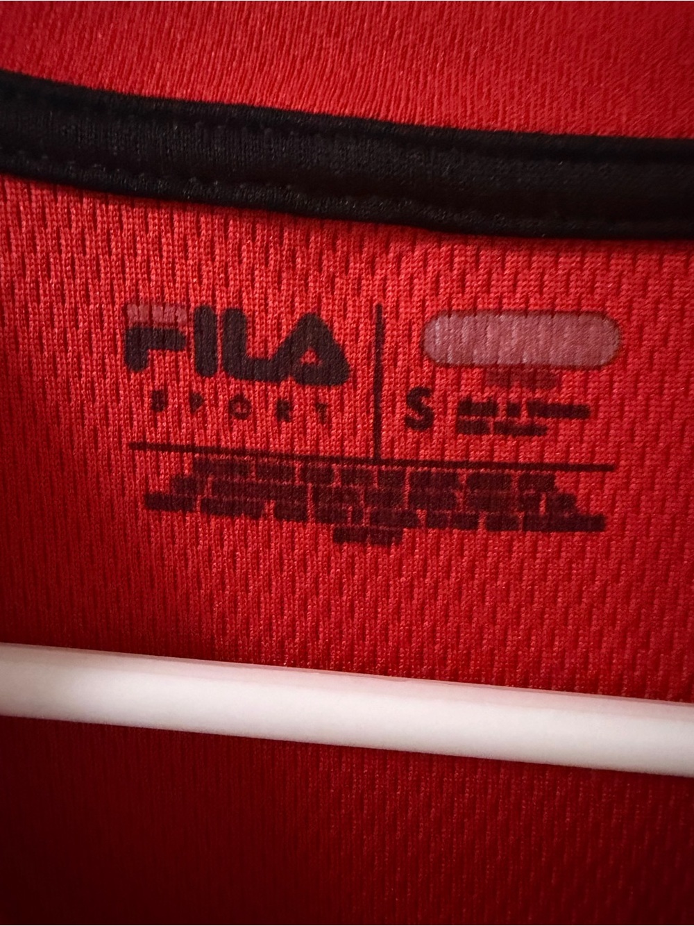 Fila Swim Rash Guard Mens S Red Like New Sleeveless‎ Athletic Sport - Picture 3 of 5